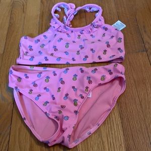 Totally cute pink pineapple bikini gap size large